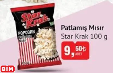 STAR KRAK  PATLAMIŞ MISIR